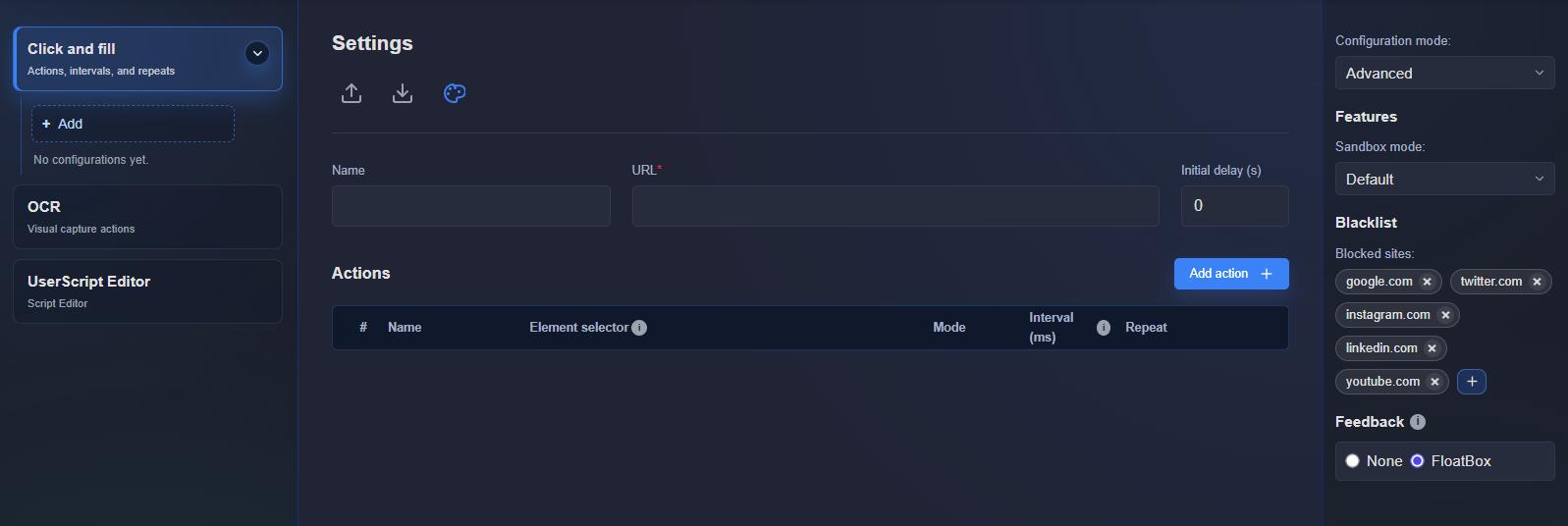 Auto Clicker - Form Helper